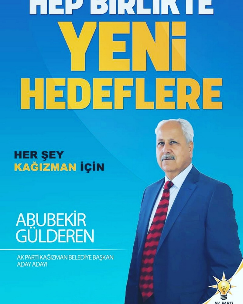 Ebubekir Gülderen, AK Parti Kağızman Belediye Başkan Aday Adayı
