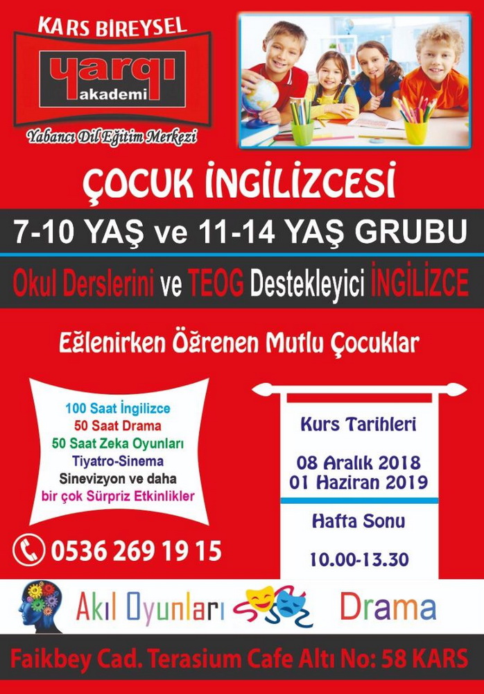 Kars Bireysel Yargı Akademi’de İngilizce Kursları