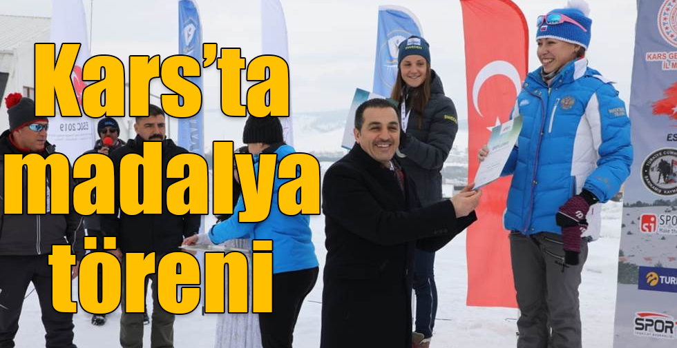 Kars ta madalya töreni
