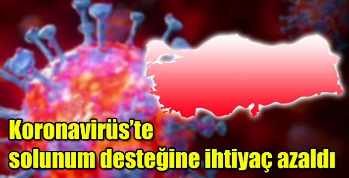 Koronavirüs’te solunum desteğine ihtiyaç azaldı