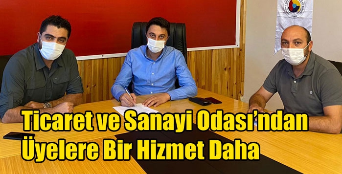 Kars Ticaret ve Sanayi Odası’ndan Üyelere Bir Hizmet Daha