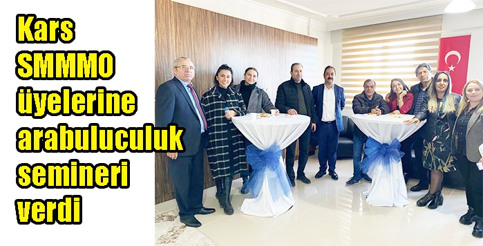 Kars SMMMO üyelerine arabuluculuk semineri verdi