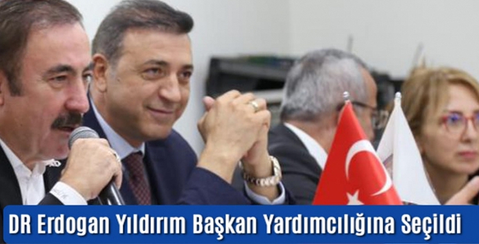 Dr. Erdoğan Yıldırım başkan yardımcılığına seçildi