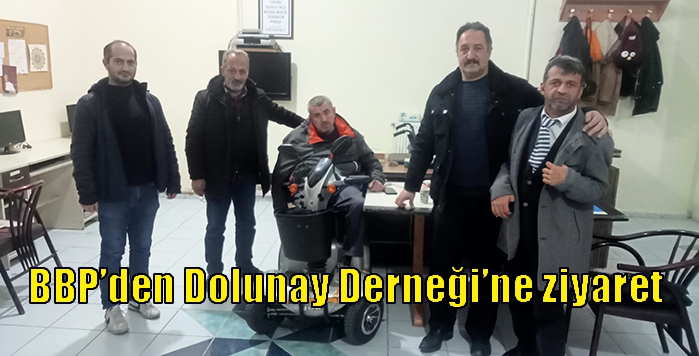 BBP’den Dolunay Derneği’ne ziyaret
