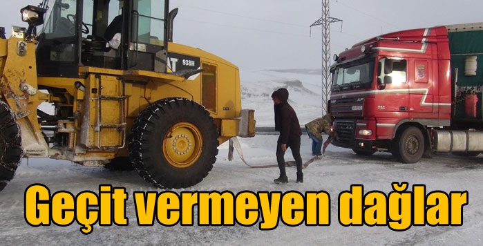 Geçit vermeyen dağlar!