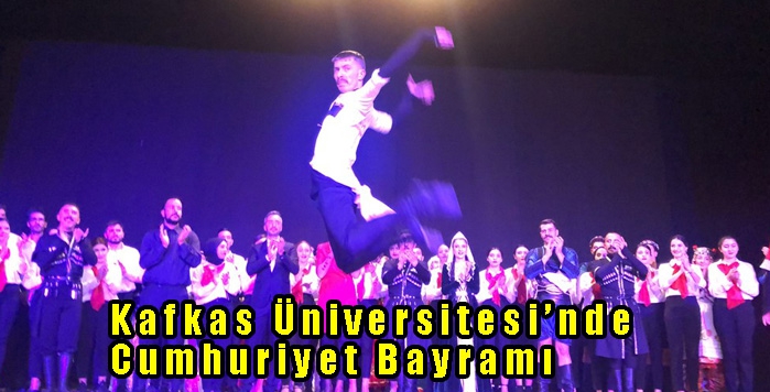 Kafkas Üniversitesi’nde Cumhuriyet Bayramı